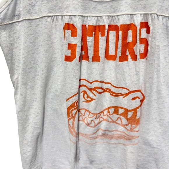 PINK Victoria's Secret UF Gators Campus Racerback Tank Top Burnt Out Tee - Picture 3 of 8
